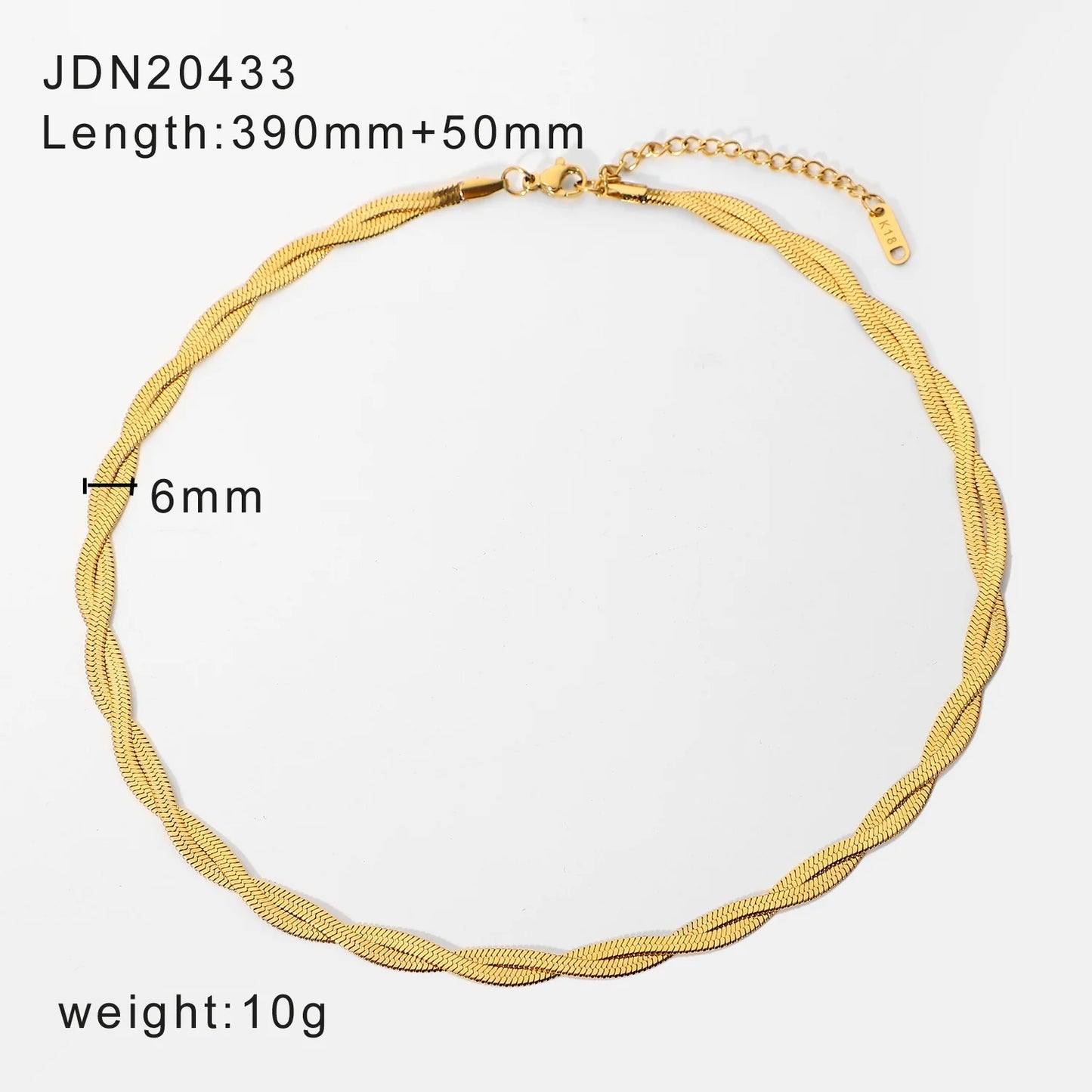 Bold Double-Layered Cuban & Snake Chain Necklace . Chunky 18K Gold IP Plated Stainless Steel Statement Choker for a Powerful, Glamorous Look