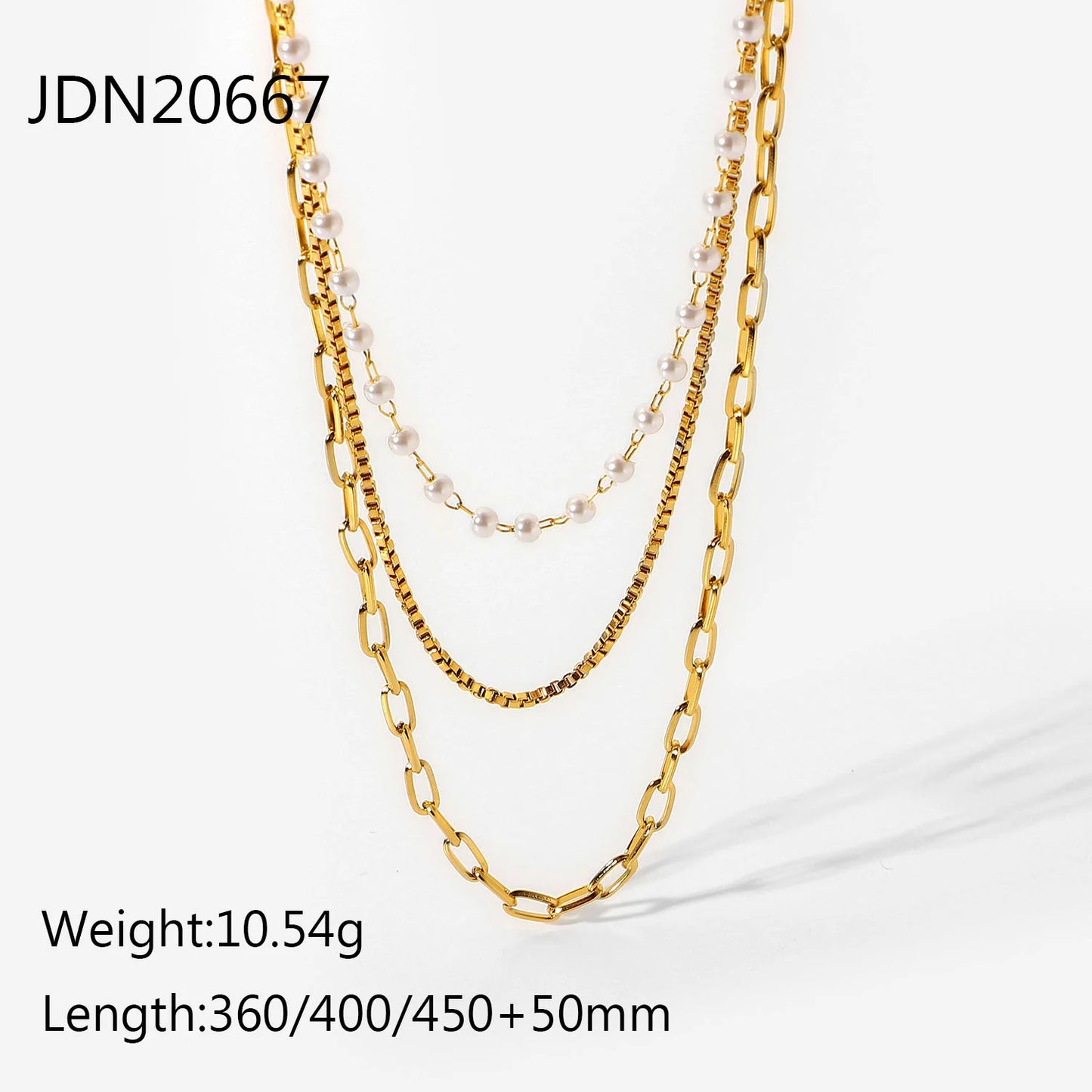 Bold Double-Layered Cuban & Snake Chain Necklace . Chunky 18K Gold IP Plated Stainless Steel Statement Choker for a Powerful, Glamorous Look