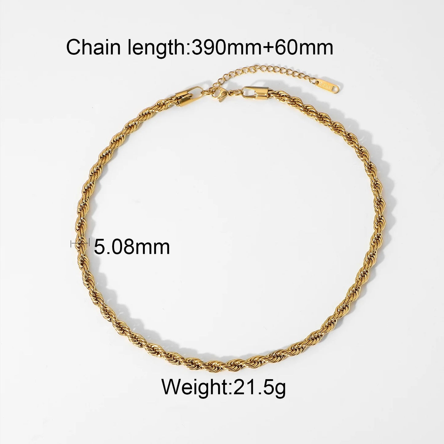 Bold Double-Layered Cuban & Snake Chain Necklace . Chunky 18K Gold IP Plated Stainless Steel Statement Choker for a Powerful, Glamorous Look